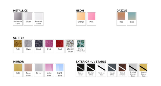 Deluxe Acrylic Range