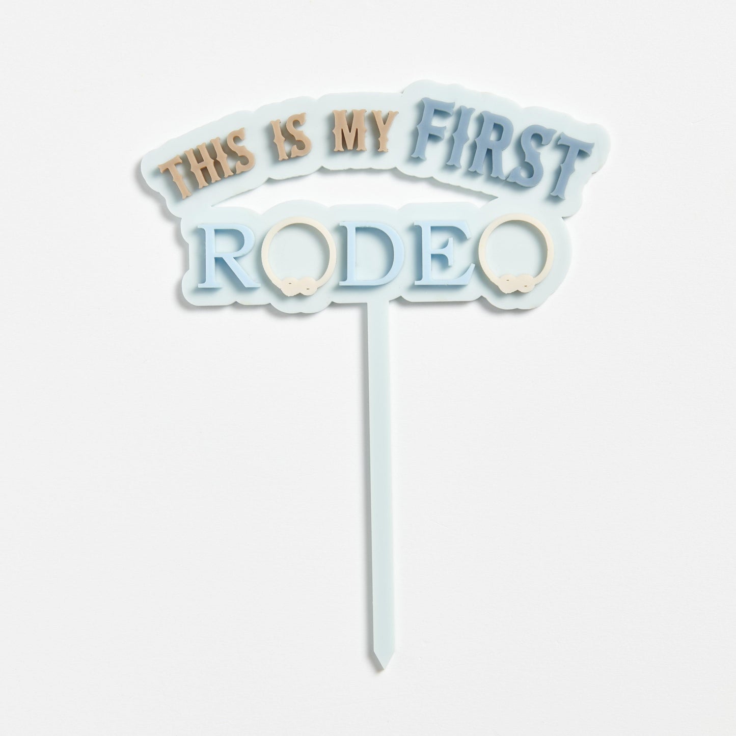 This Is My First Rodeo - Boy - Intricate Laser Design