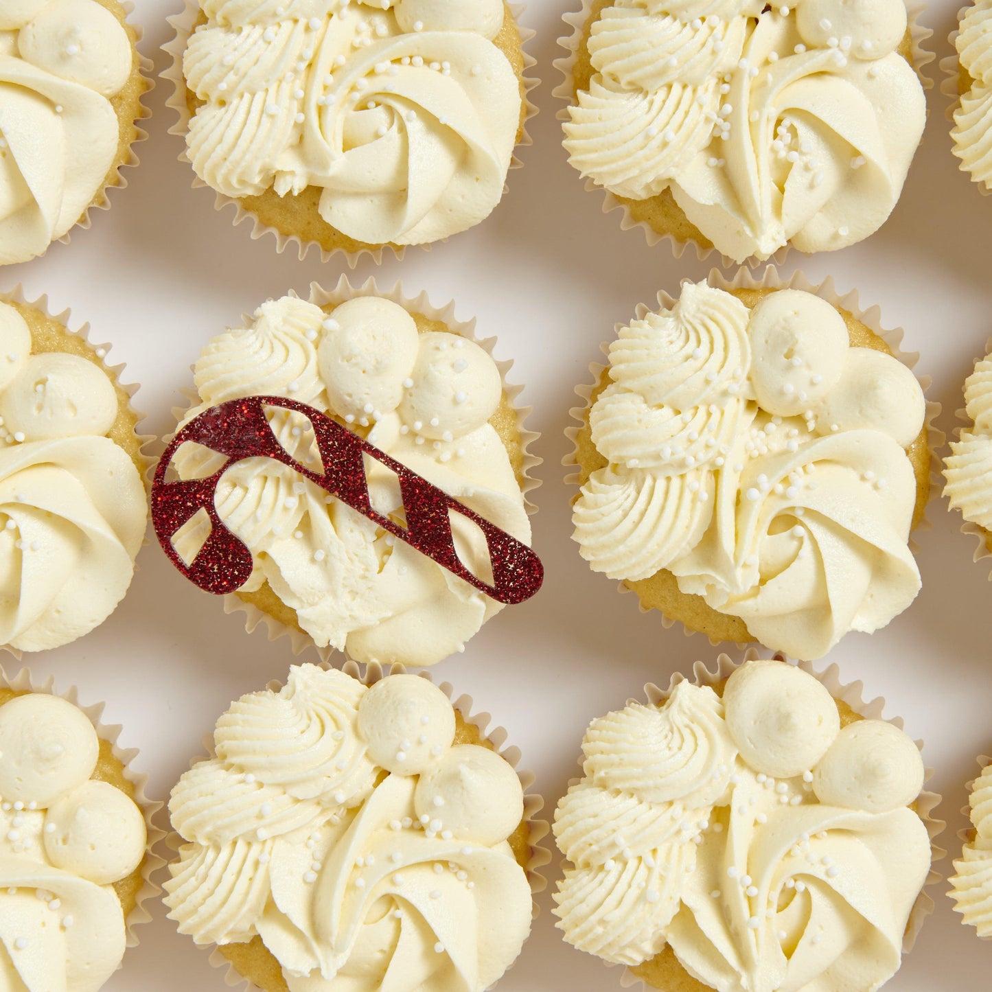 Image of our Deluxe Candycane Charm.
