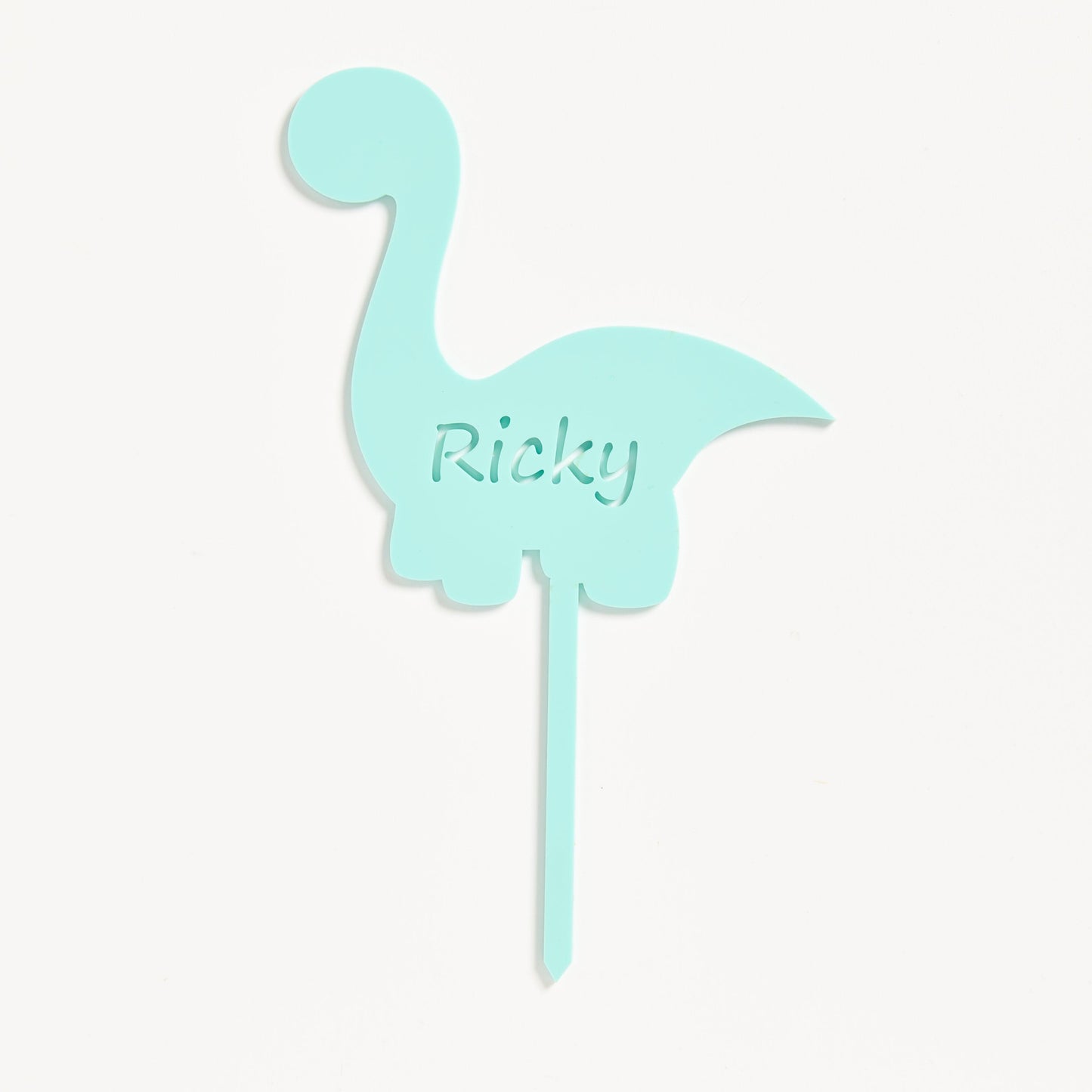 Dinosaur Cake Topper - Intricate Laser Design