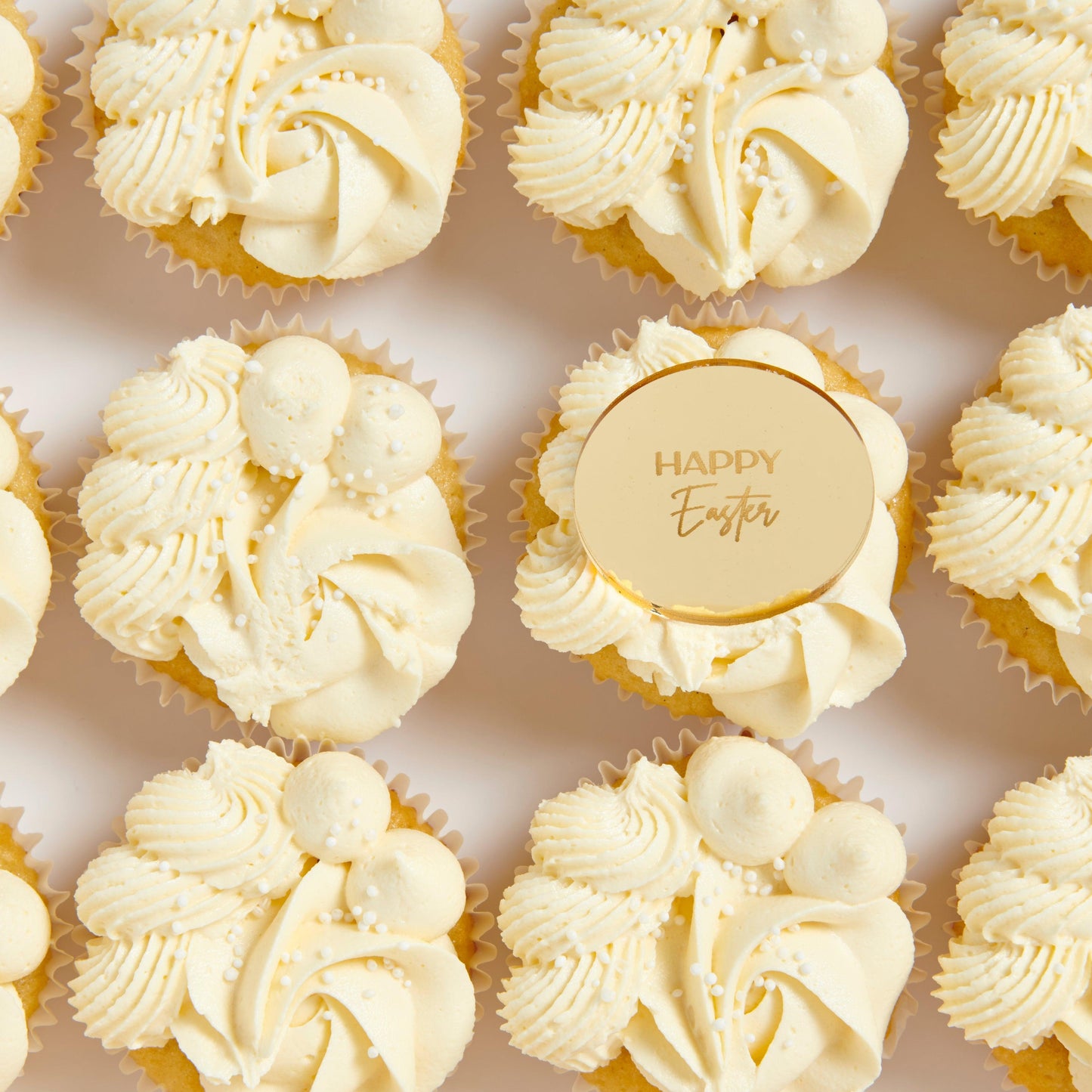 Celebration Decoration Discs - Intricate Laser Design - happy easter