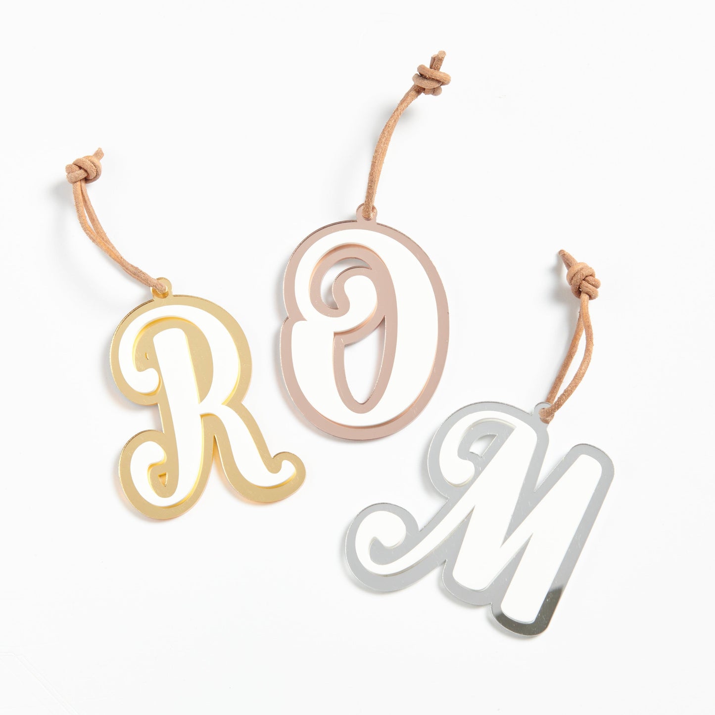 Initial Ornaments - Intricate Laser Design