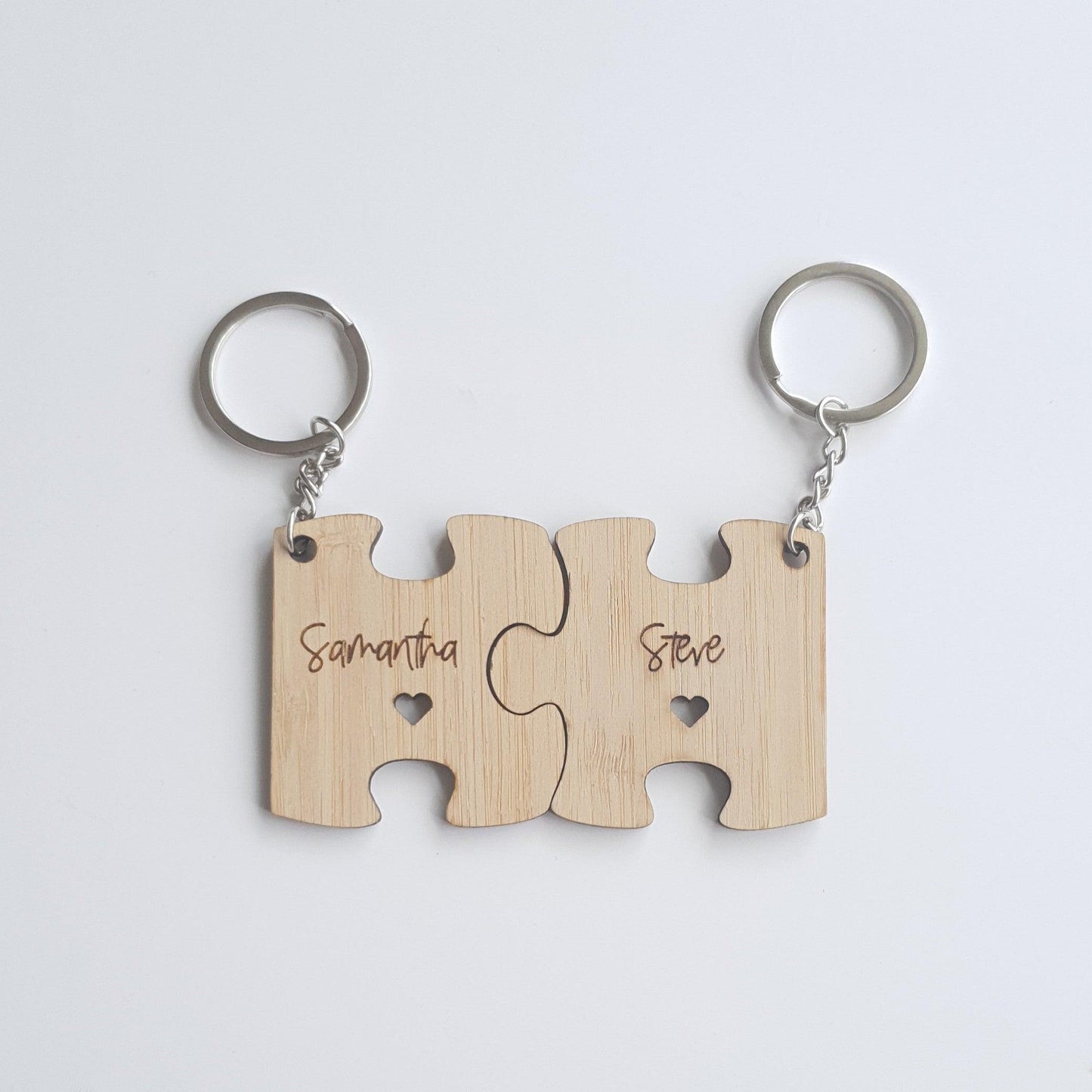 Completes Me Keyring - Intricate Laser Design