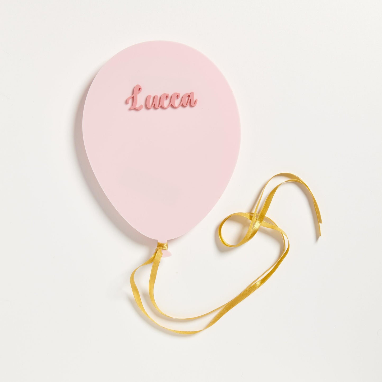 Personalised Balloon Name Plaque - Intricate Laser Design