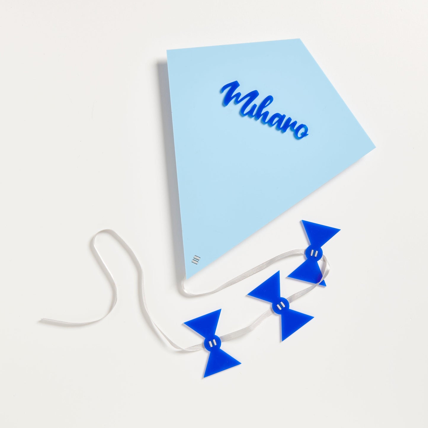 Personalised Kite Name Plaque - Intricate Laser Design