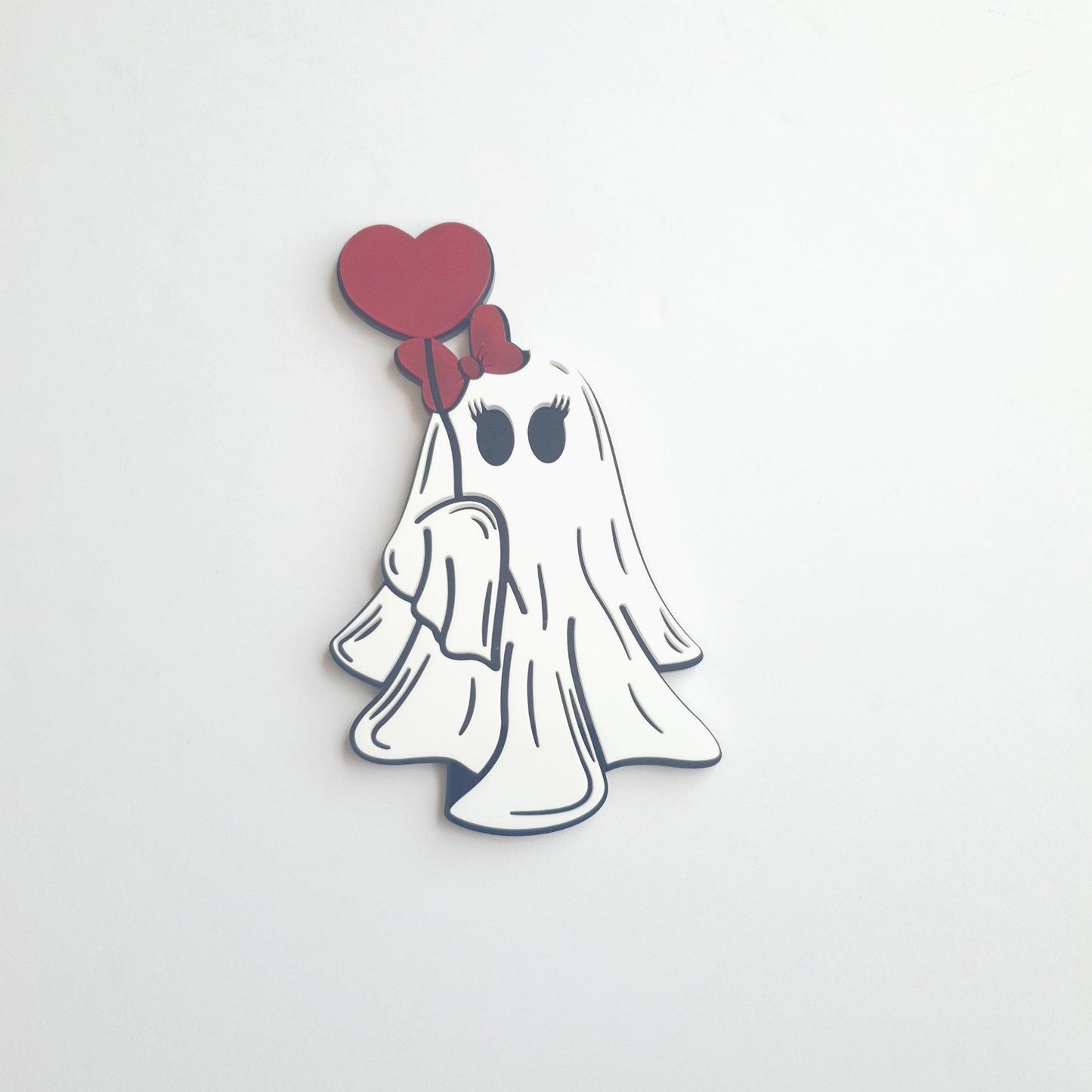 Lady in Love Ghost - Intricate Laser Design