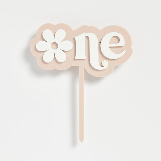 Daisy One Cake Topper