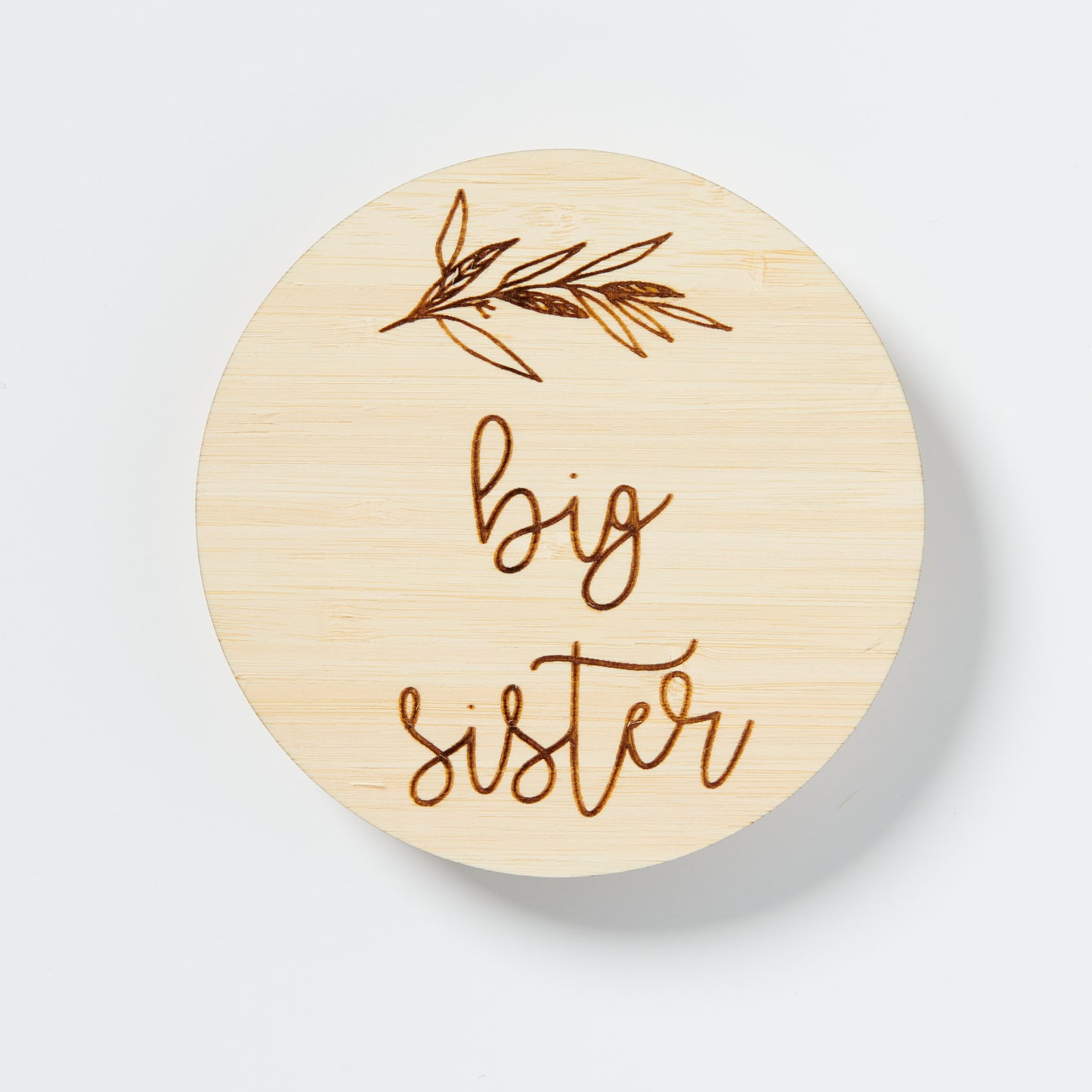 Big Sister Pregnancy Announcement Token