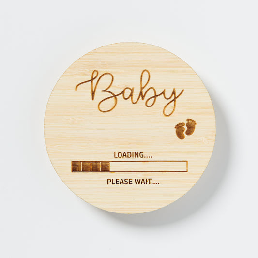 Baby Loading Pregnancy Announcement Token