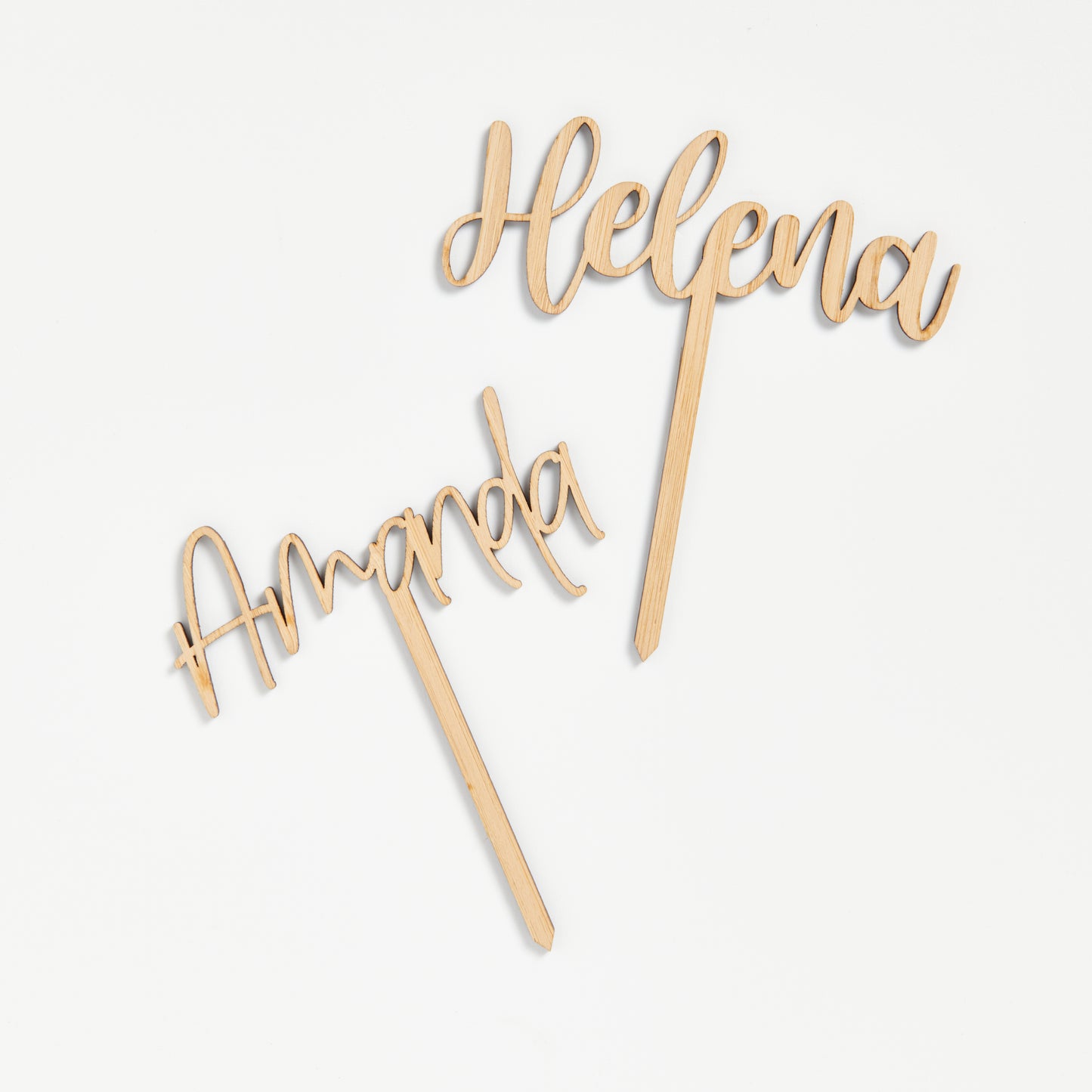 Custom Bamboo Name Topper