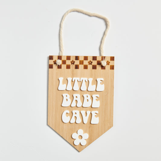 Little Babe Cave Bunting Flag