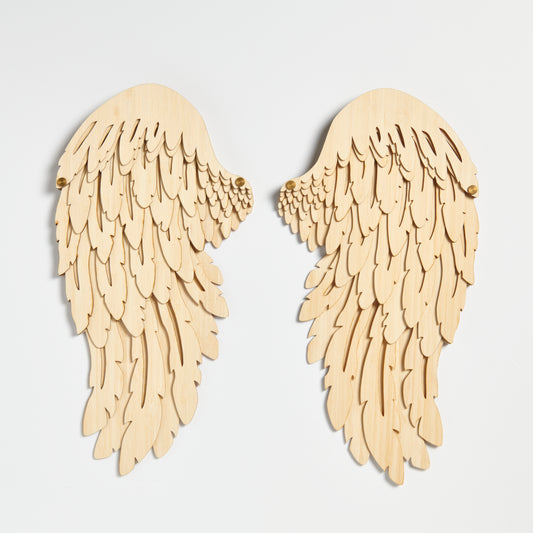 Layered Angel Wings