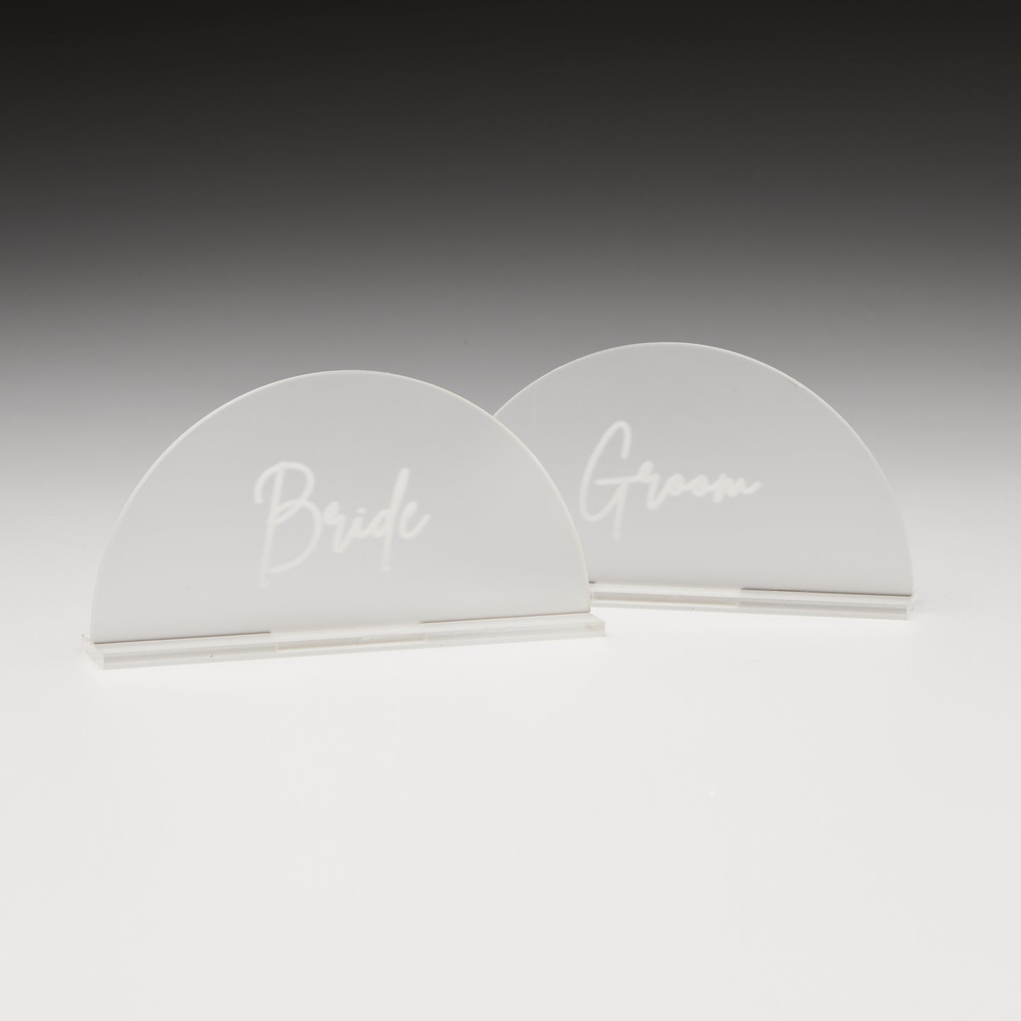 Frosted Arched Mini Place Settings (Set of 5)