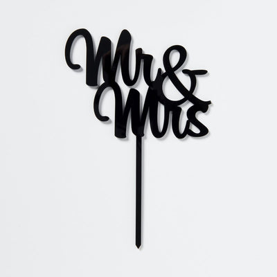 Image of our Mr & Mrs Cake Topper 