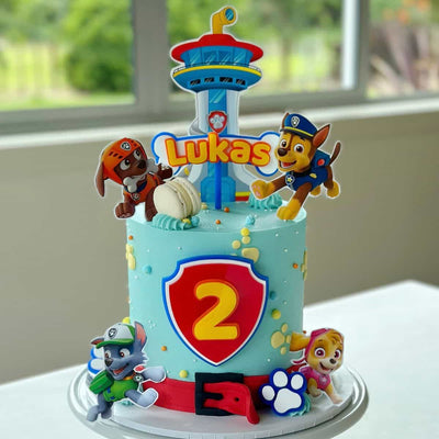Image of a Paw Patrol themed cake by Alissa's Cakery